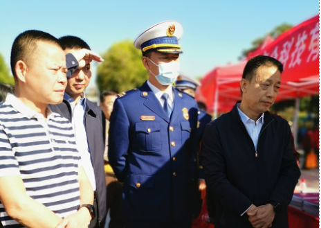 石家庄殷伟数字设计有限公司参加河源市 2021 年新《安全生产法》 宣传周